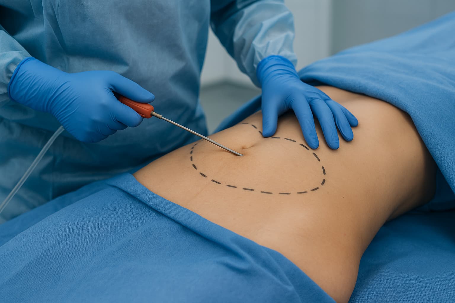 ניתוח שאיבת שומן ומתיחת בטן